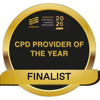 AUSactive CPD Provider of the Year 2026, Finalist (Menopause Training Matrix™)